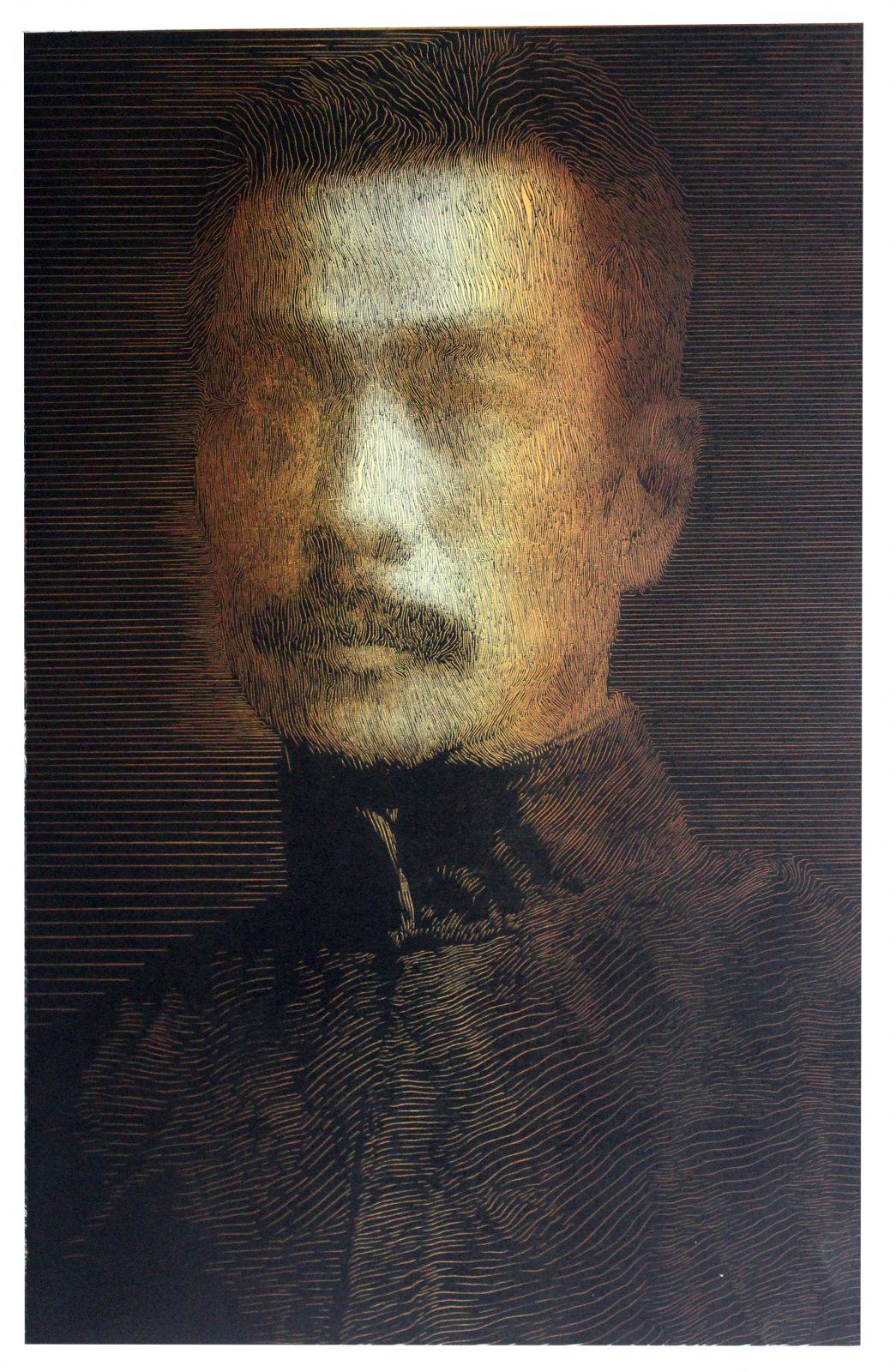 Master 02 '大师 02', Liu Jing 刘京, 90 x 60 cm, 2017 copy